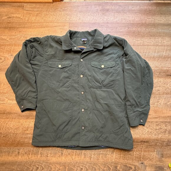 Vintage Men's Patagonia Chore Jacket Coat Sz Large Syncella lined - Picture 1 of 13